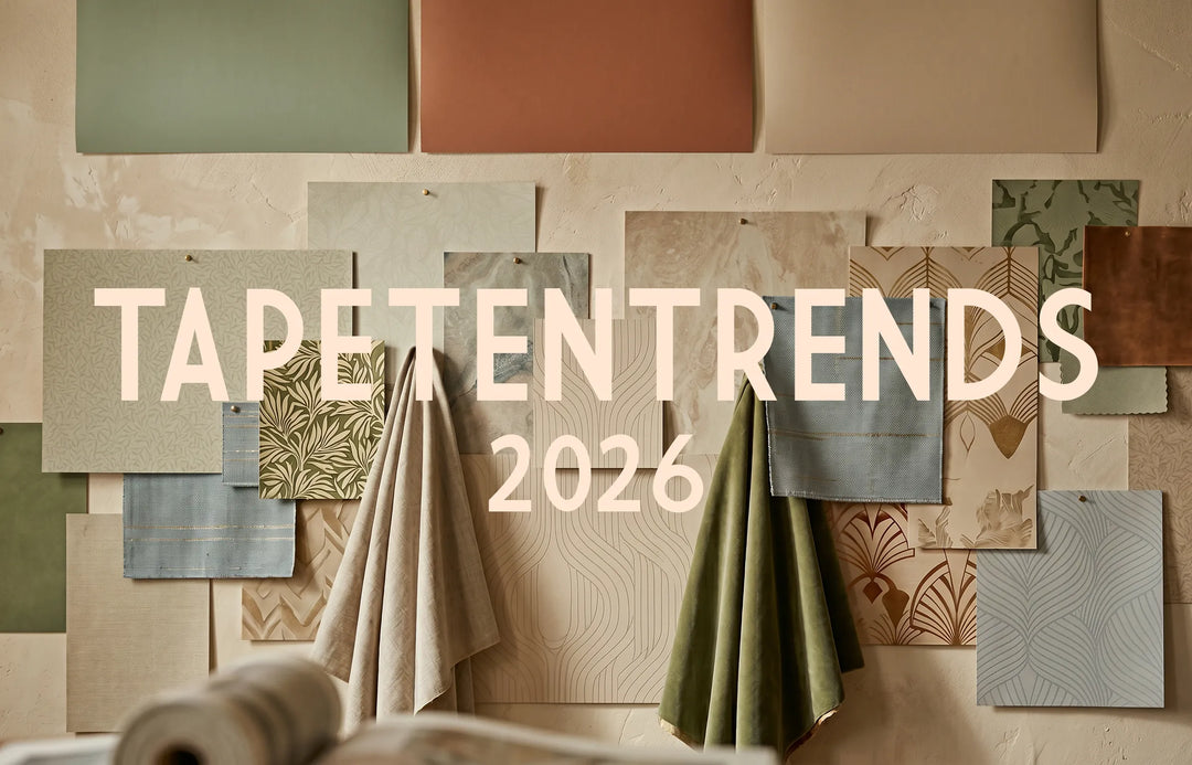 Tapetentrends 2026: Diese Looks geben Räumen wieder Charakter