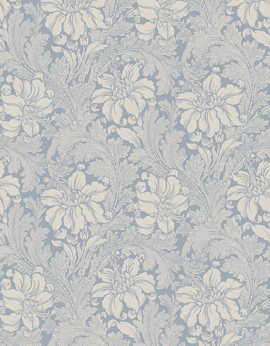 Tapete Brielle Blau
