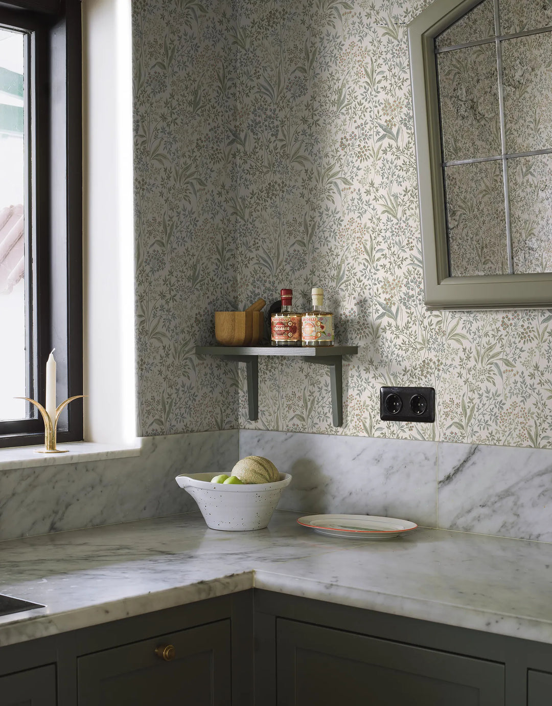 Tapete Alva Hellgrün