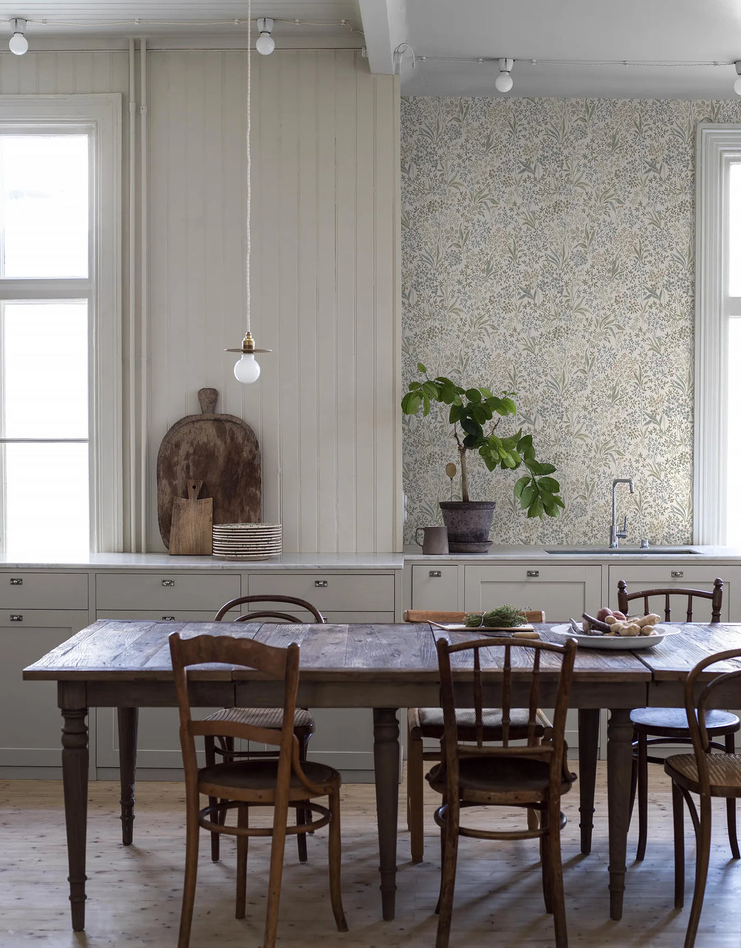 Tapete Alva Hellgrün