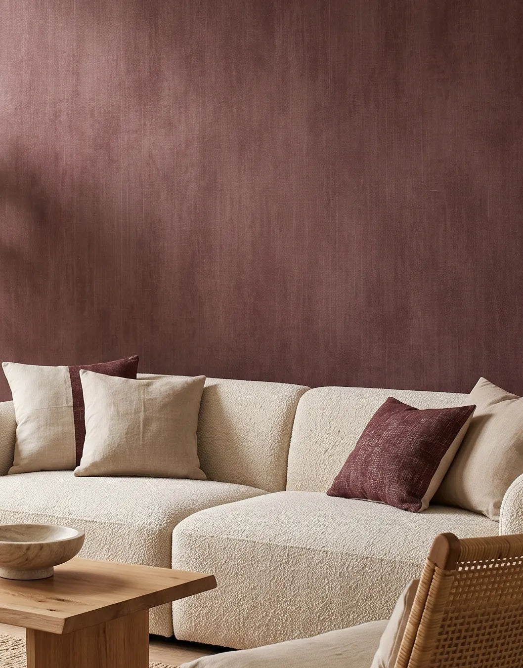 Tapete Washed Mauve