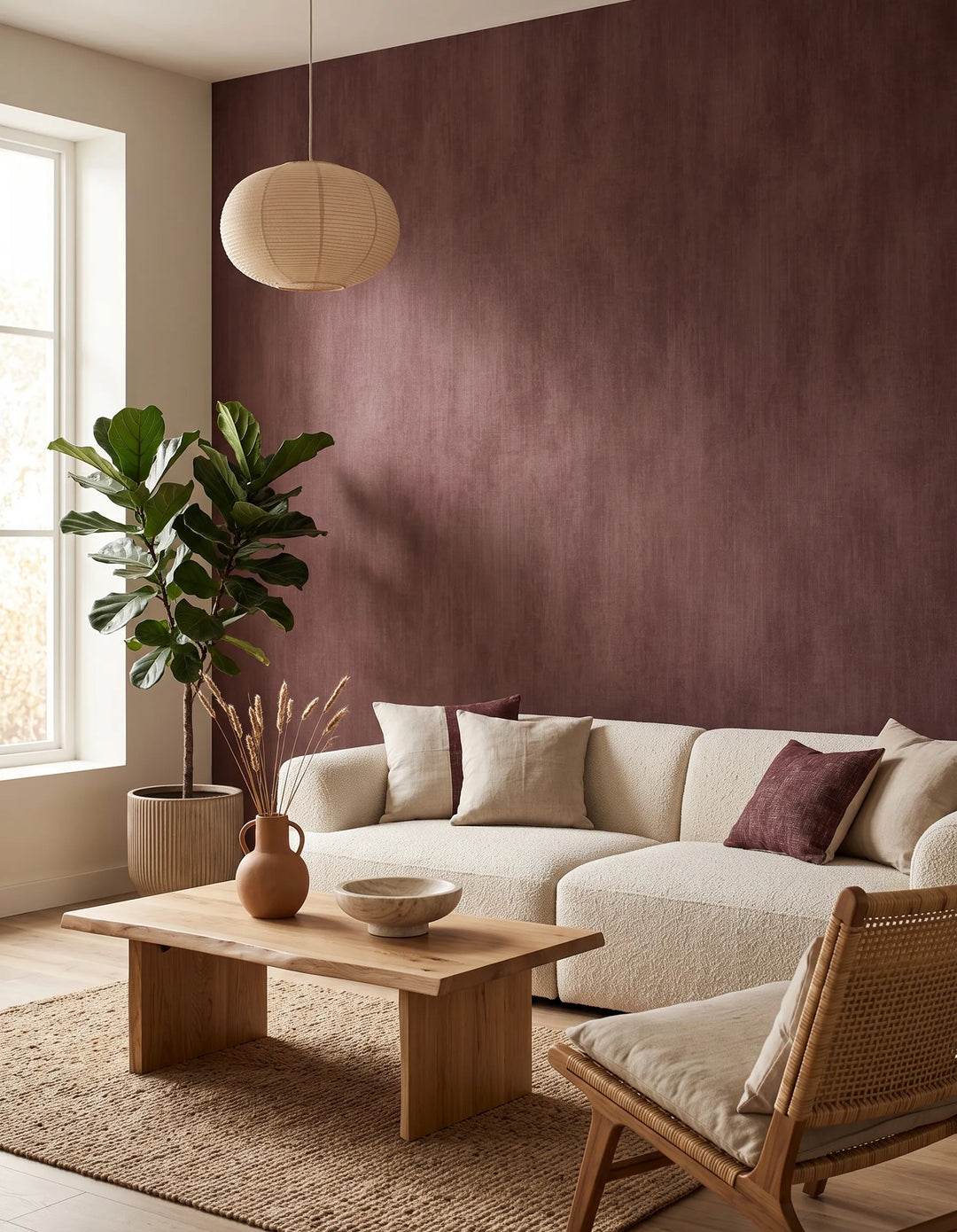 Tapete Washed Mauve