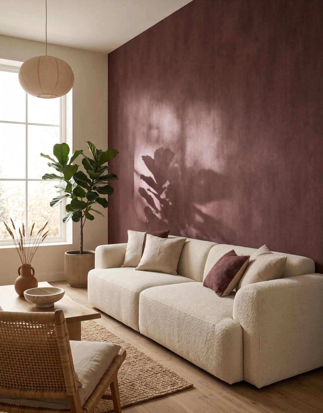 Tapete Washed Mauve