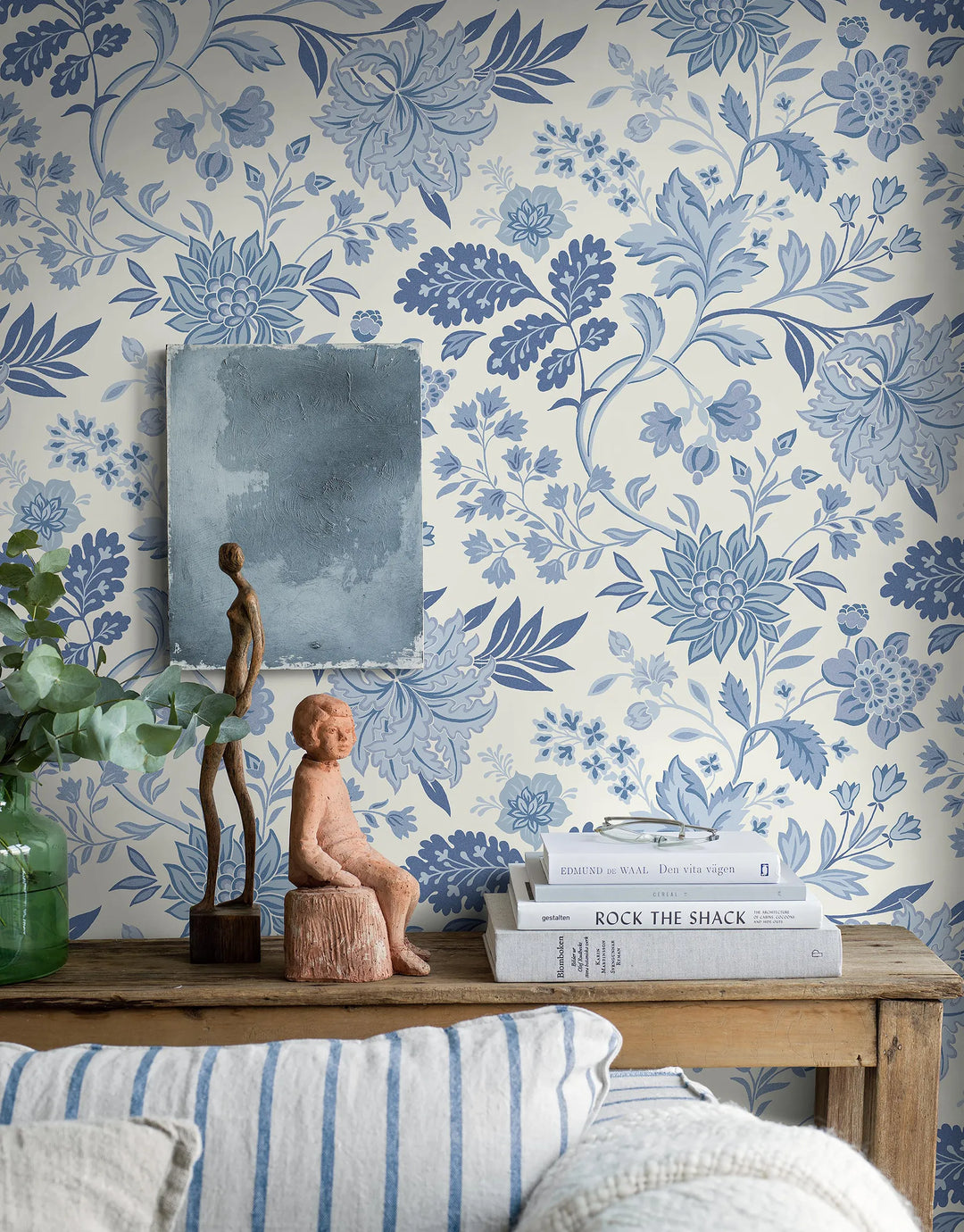 Tapete Isolde Blau