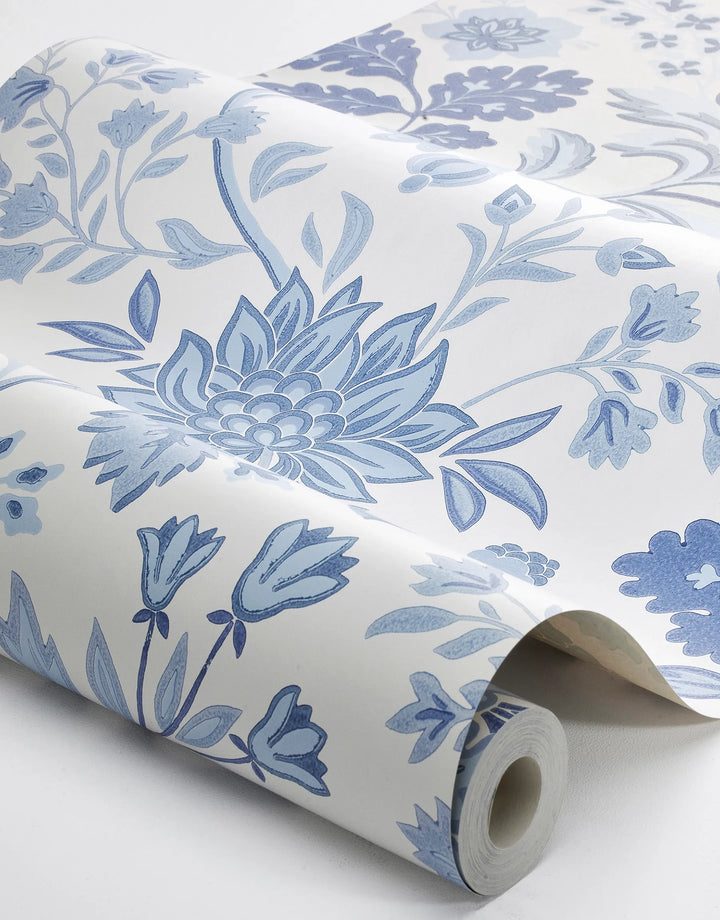 Tapete Isolde Blau