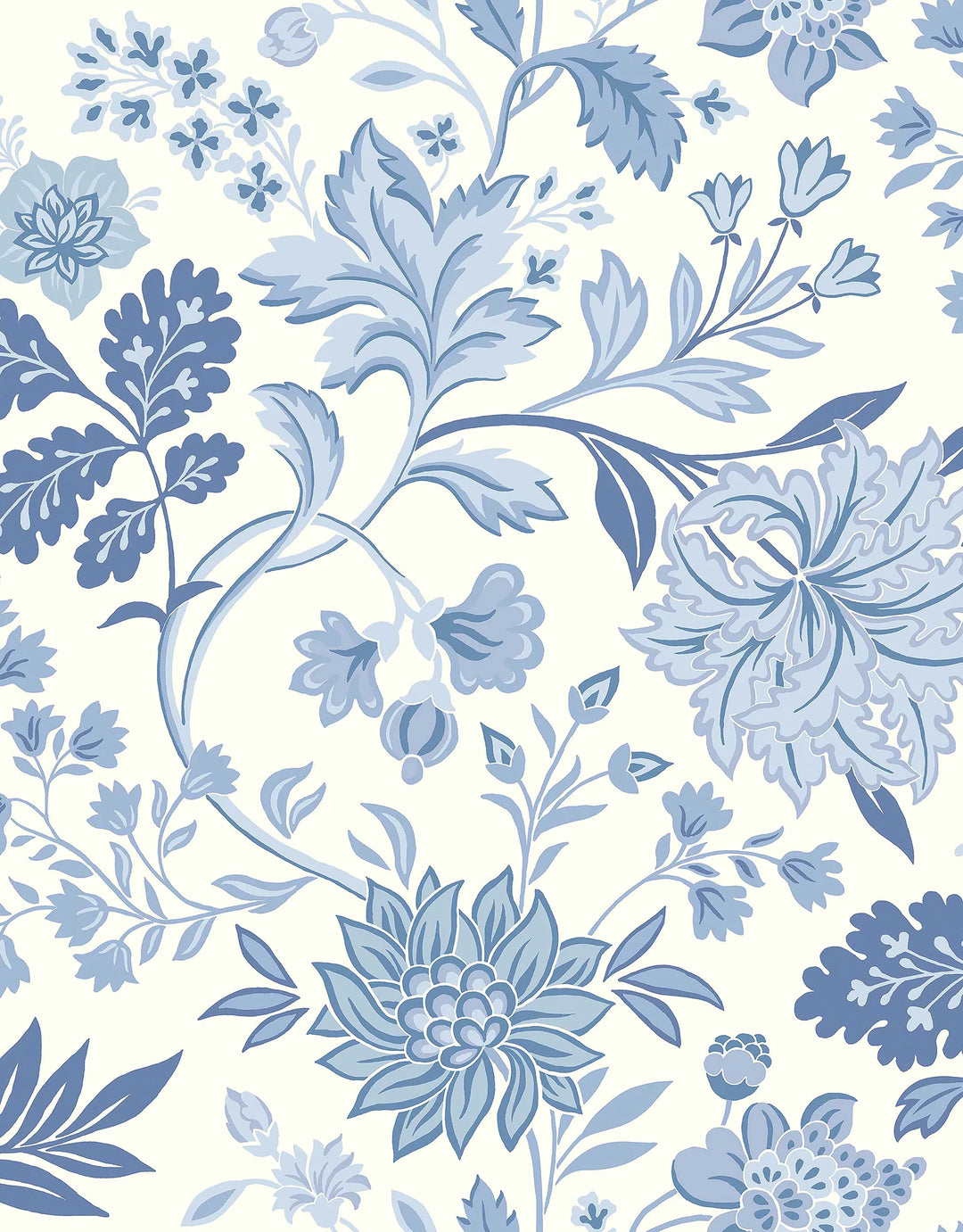 Tapete Isolde Blau
