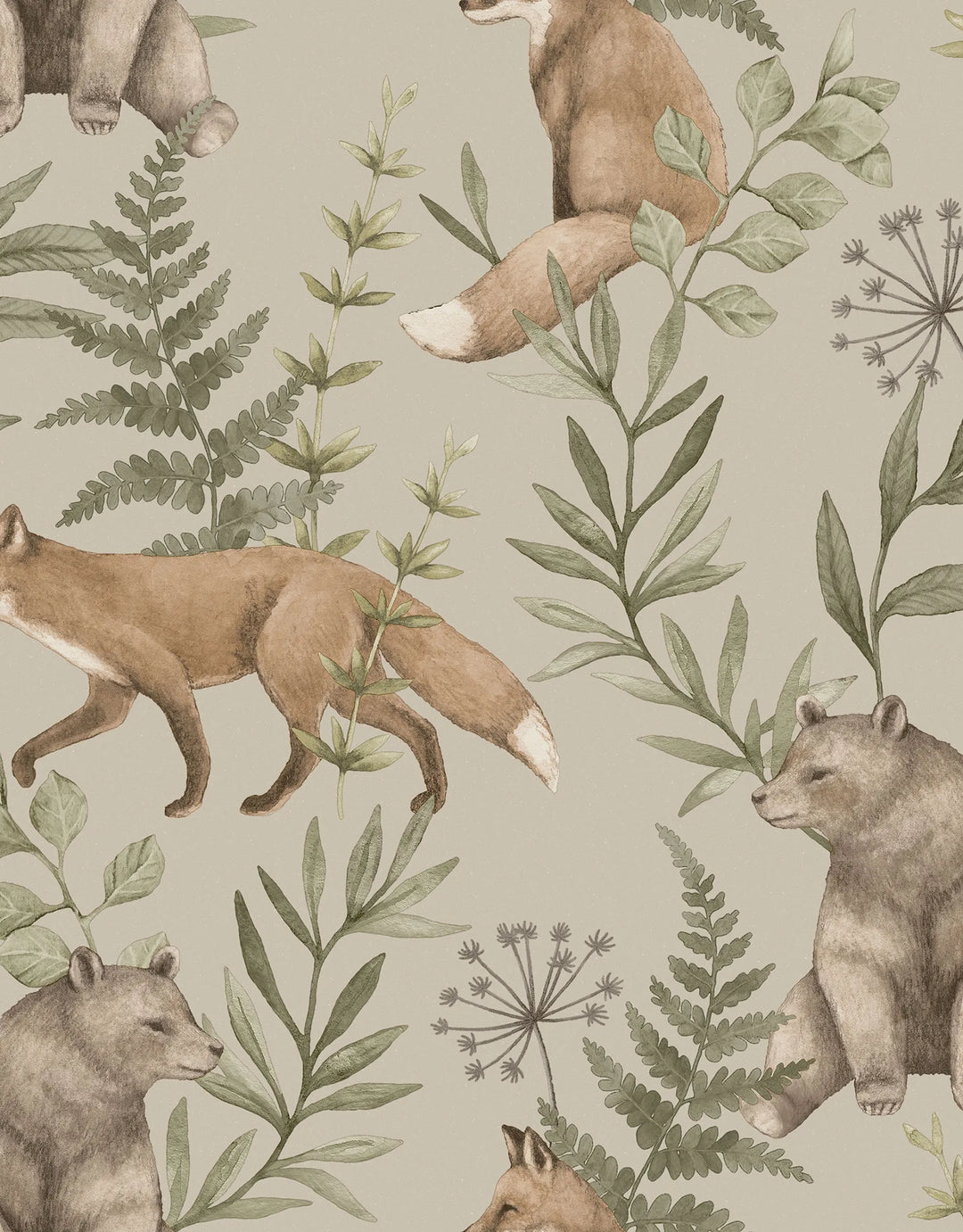 Tapete Skov Beige