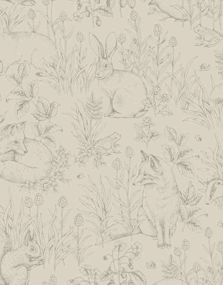 Tapete Forest Beige