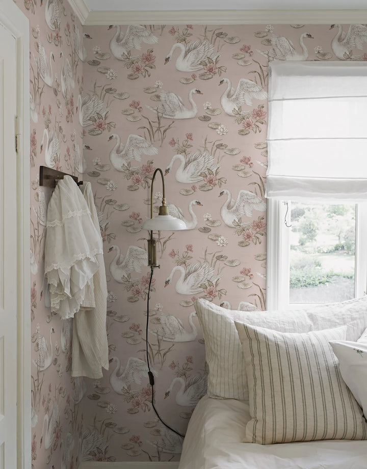 Tapete Swan Rosa