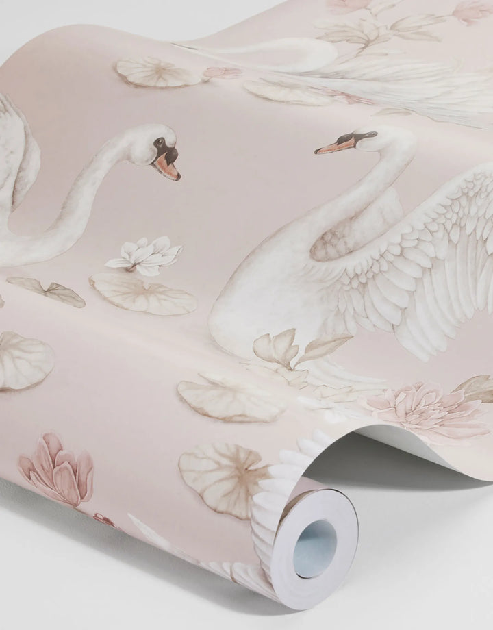 Tapete Swan Rosa