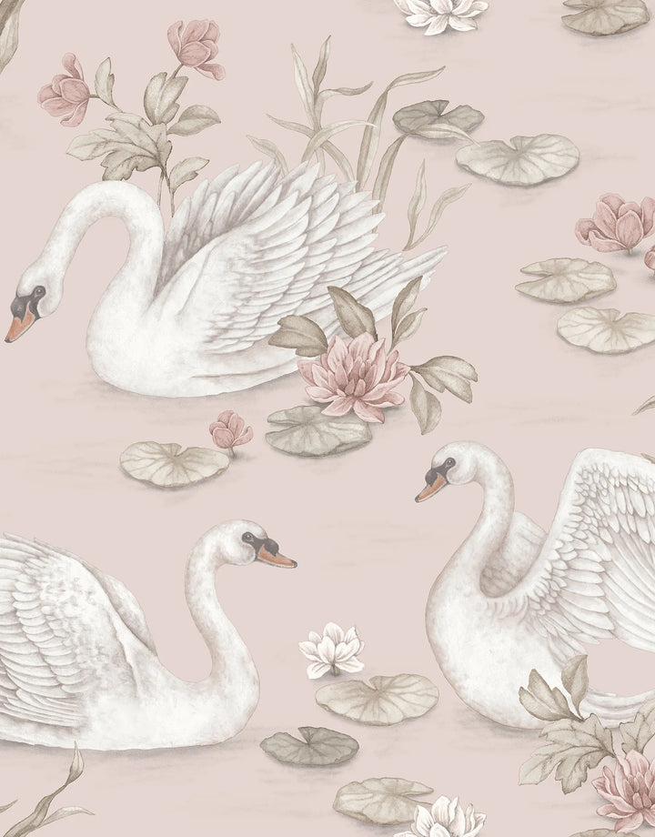Tapete Swan Rosa