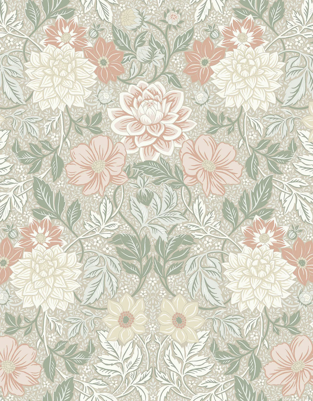 Tapete Dahlia Mint