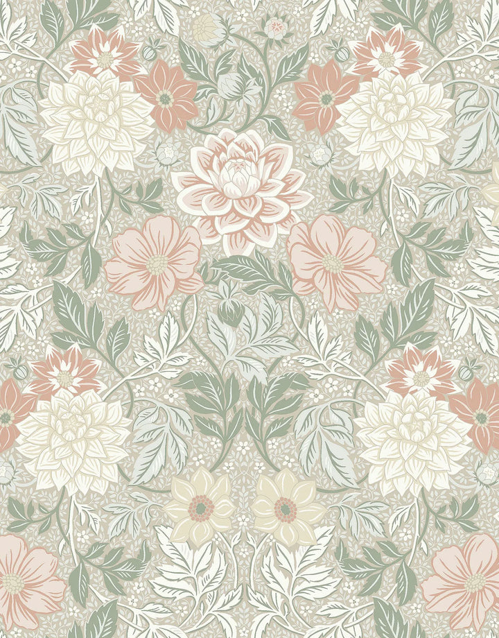 Tapete Dahlia Mint