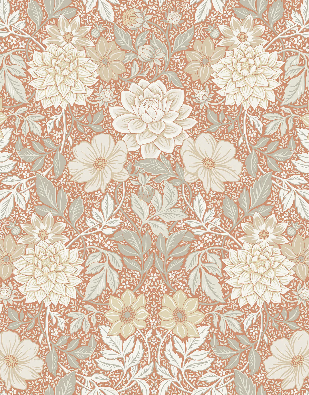 Tapete Dahlia Orange