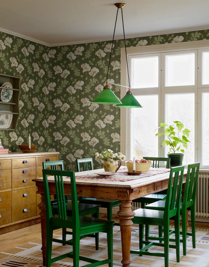 Tapete Tiffany Grün