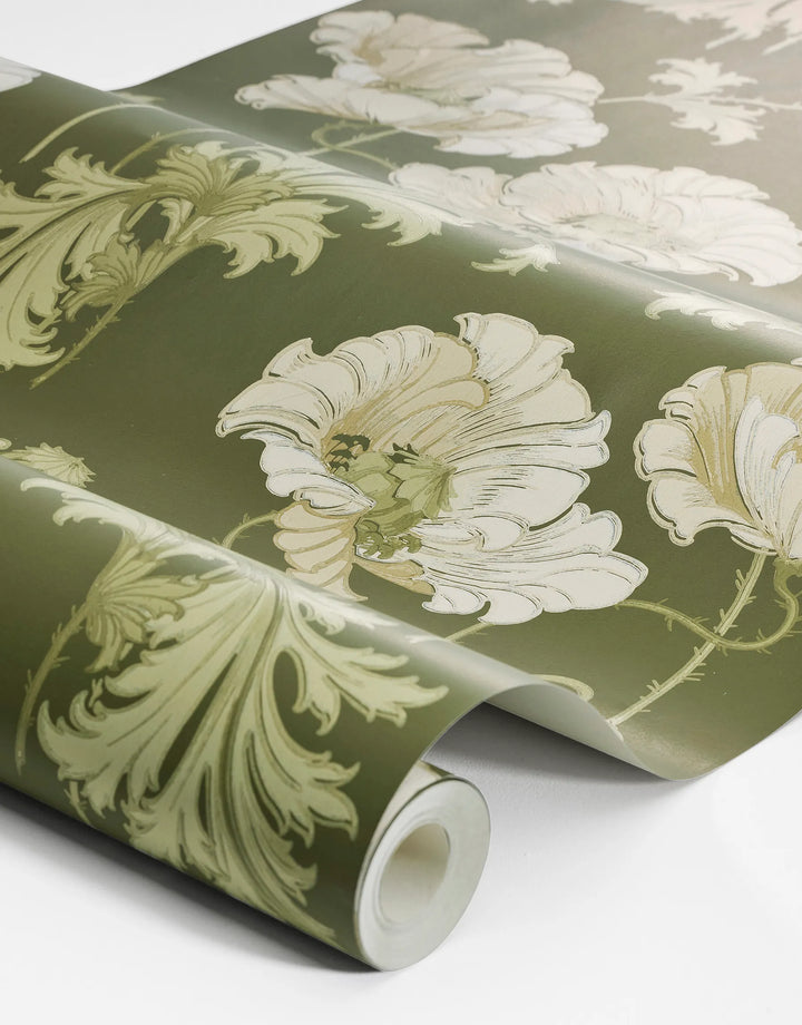 Tapete Tiffany Grün