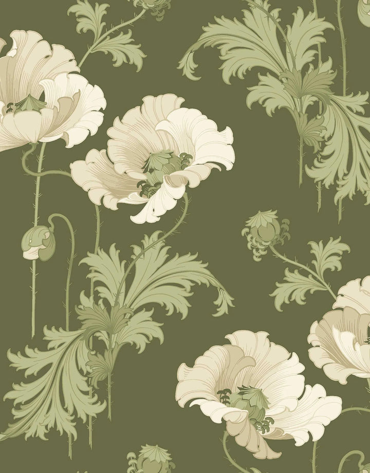 Tapete Tiffany Grün