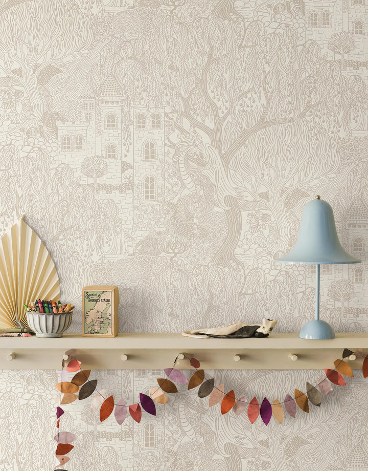 Tapete Willow Beige