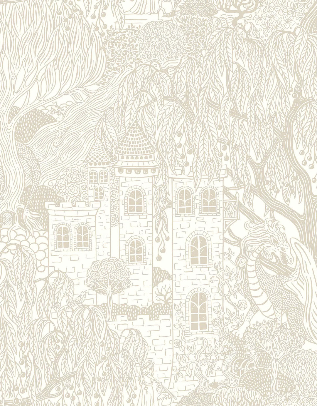 Tapete Willow Beige