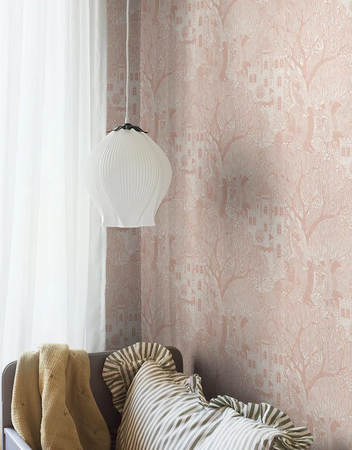Tapete Willow Rosa