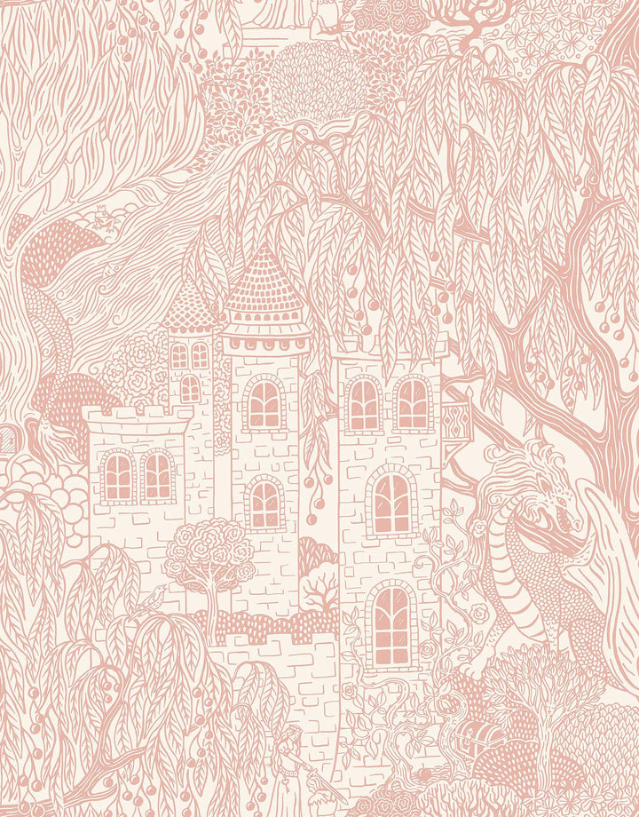 Tapete Willow Rosa
