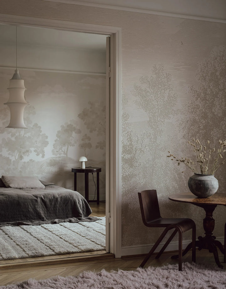 Wandbild Mjuk Beige