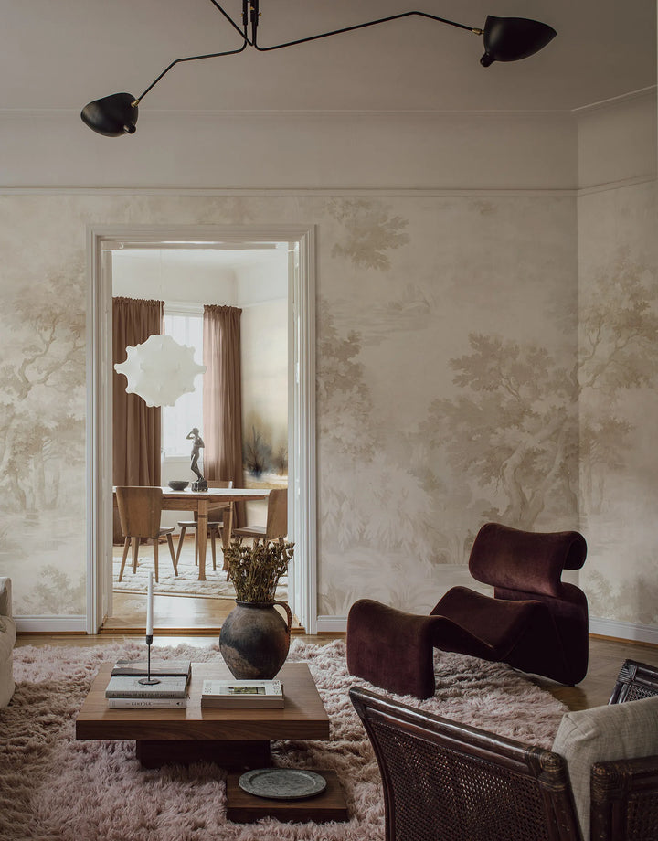 Wandbild Arkiv Beige