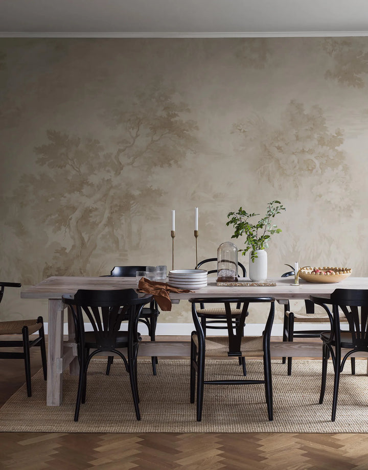 Wandbild Arkiv Beige