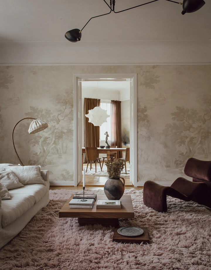 Wandbild Arkiv Beige