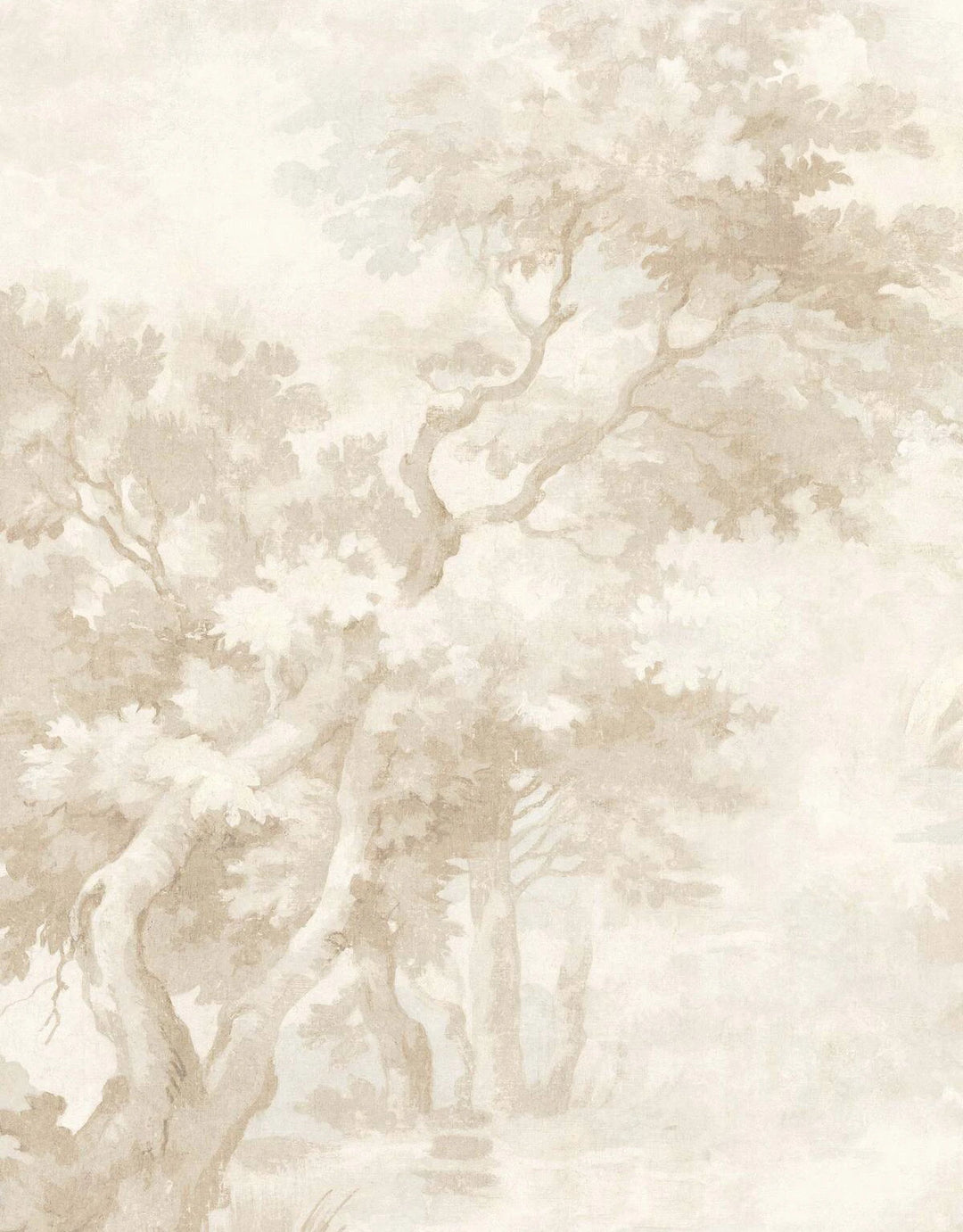 Wandbild Arkiv Beige