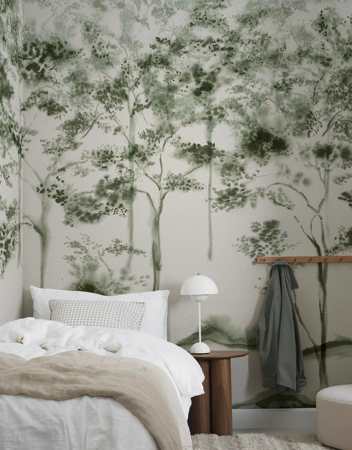 Wandbild Tynna Grün