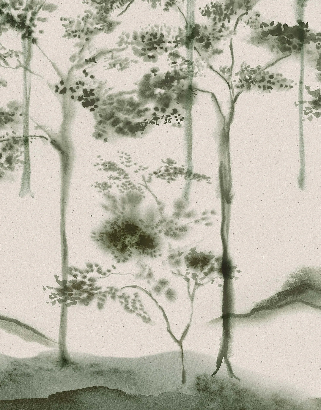 Wandbild Tynna Grün