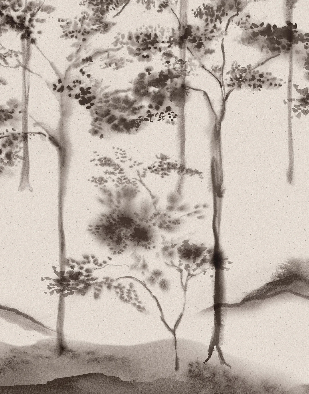 Wandbild Tynna Anthrazit