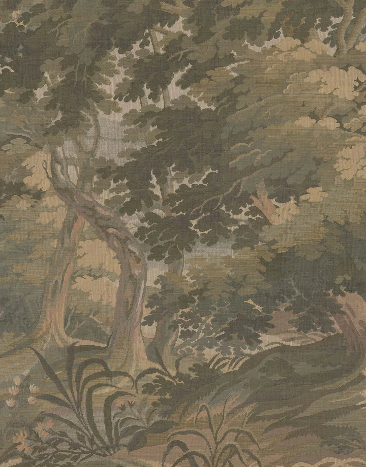 Wandbild Poesie Grün