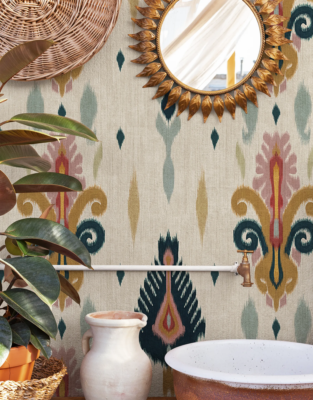 Tapete Ikat Beige