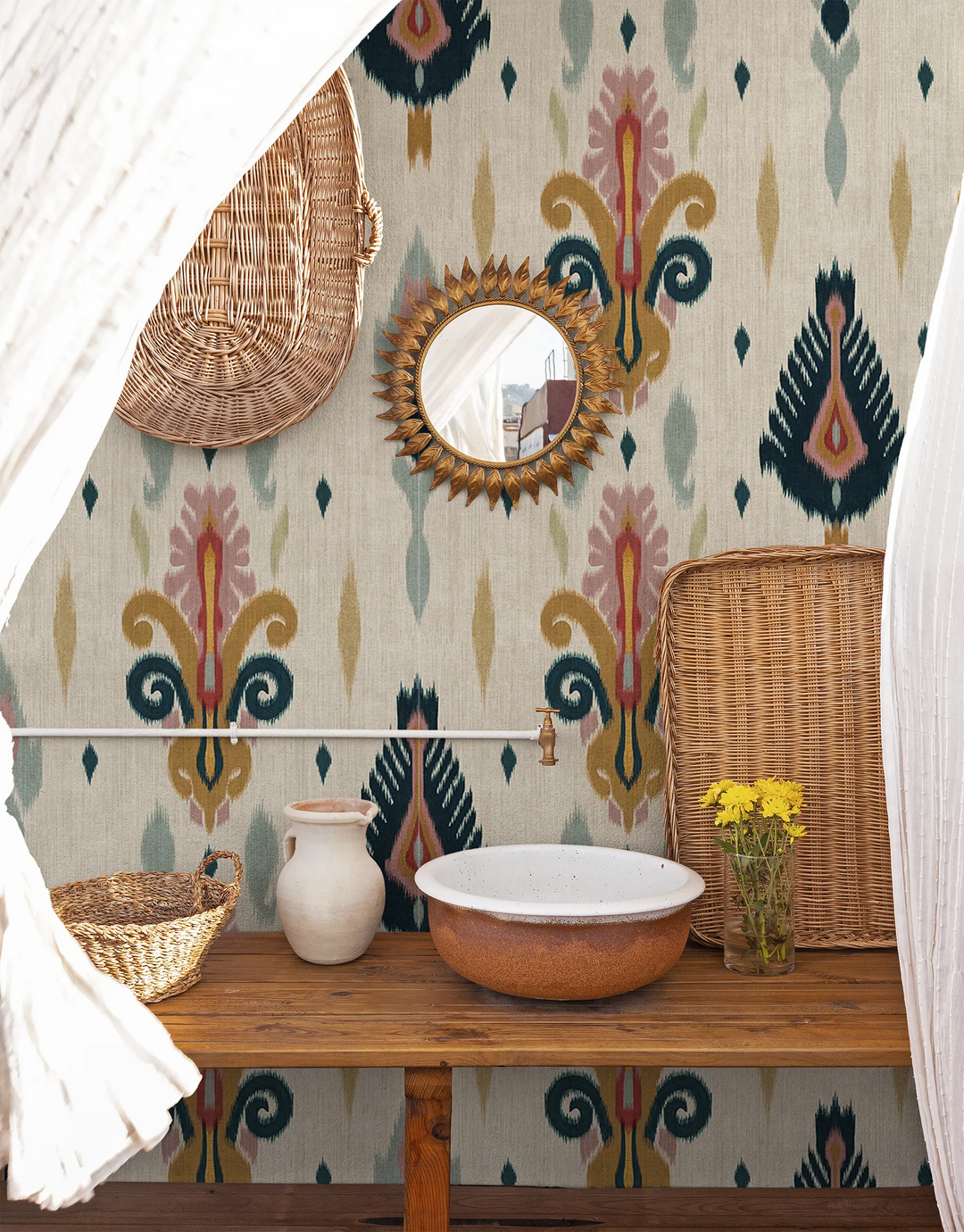 Tapete Ikat Beige