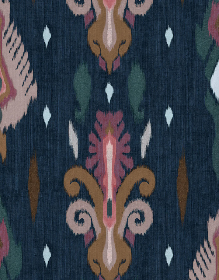 Tapete Ikat Blau