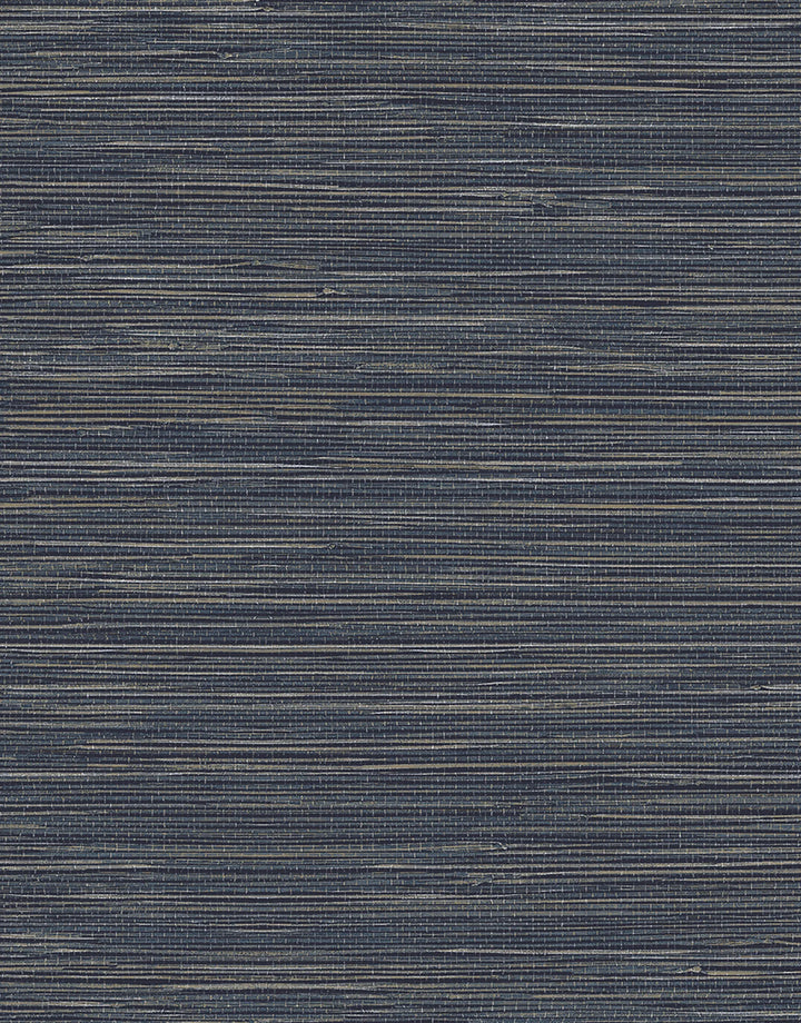 Tapete Rattan Blau