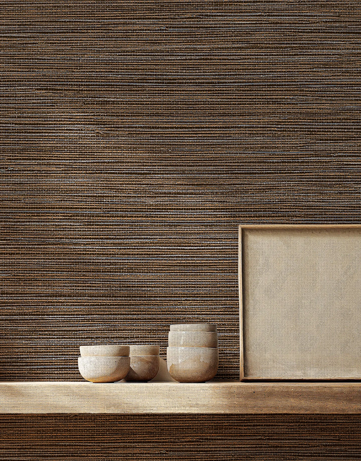 Tapete Rattan Braun