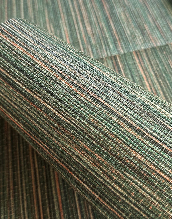 Tapete Rattan Grün