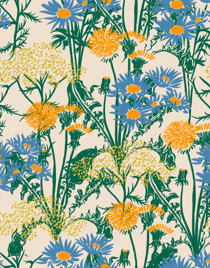 Tapete Meadow Creme