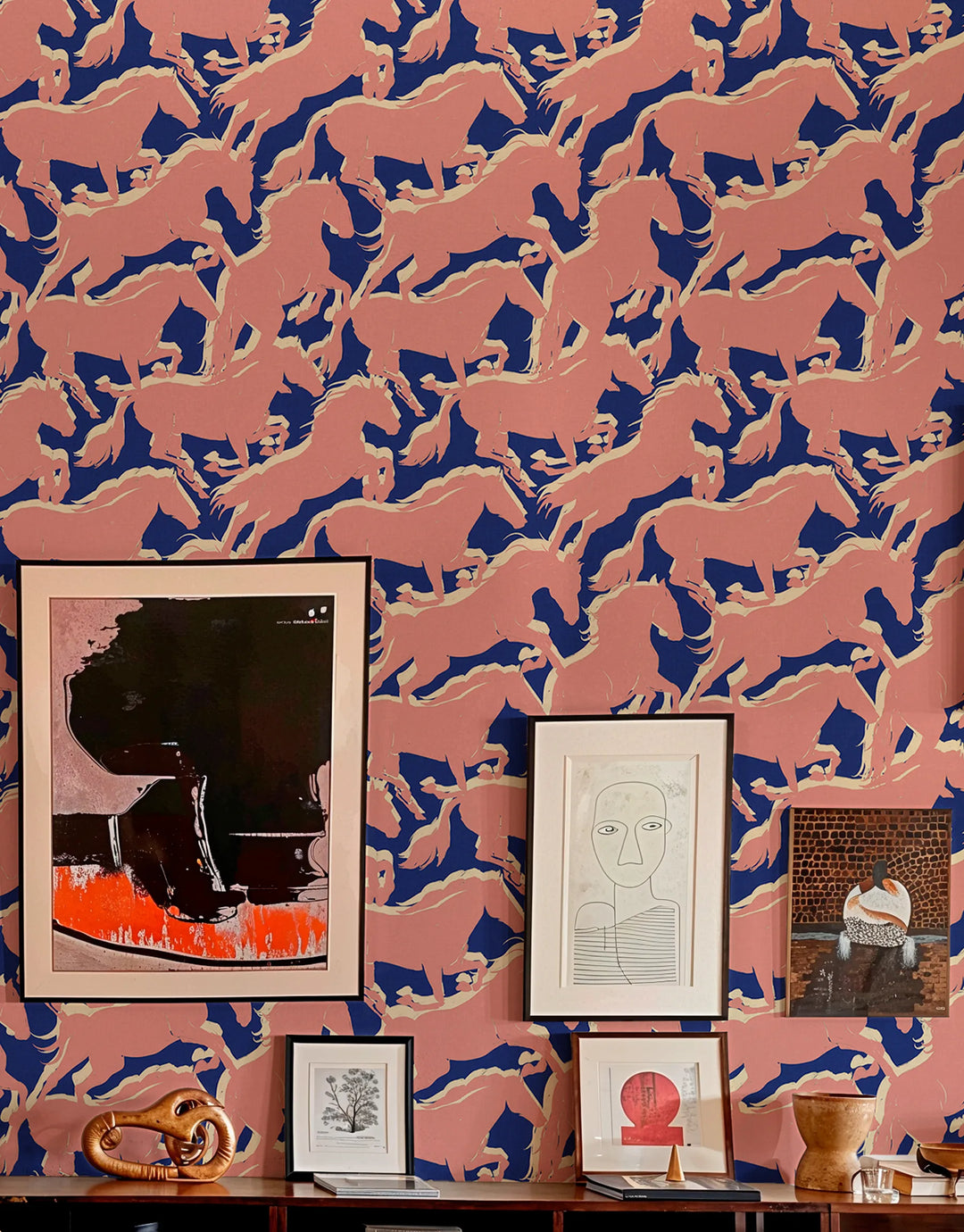 Tapete Galopp Rosa