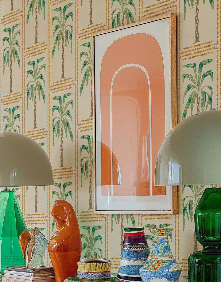 Tapete Palmera Creme