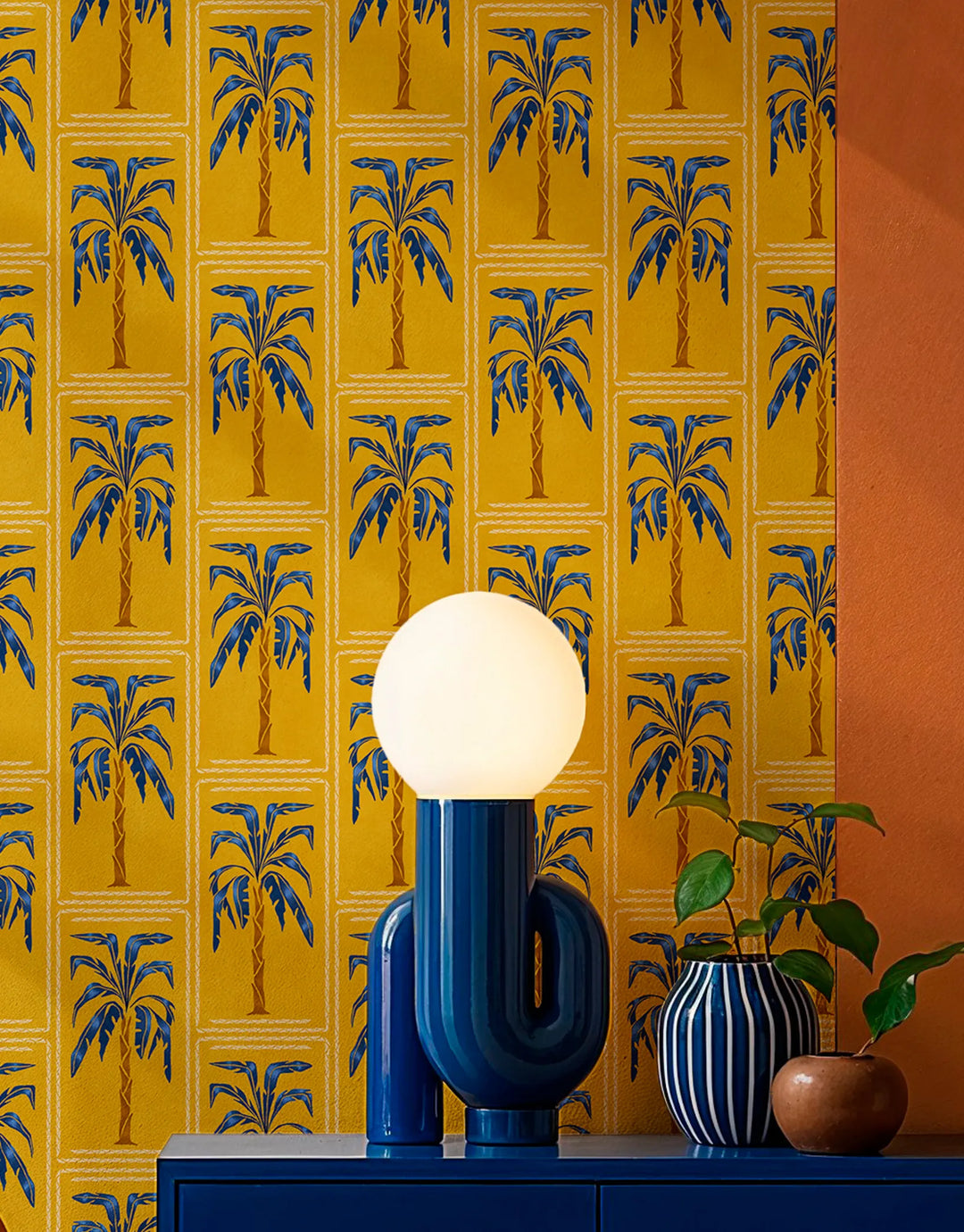 Tapete Palmera Gelb