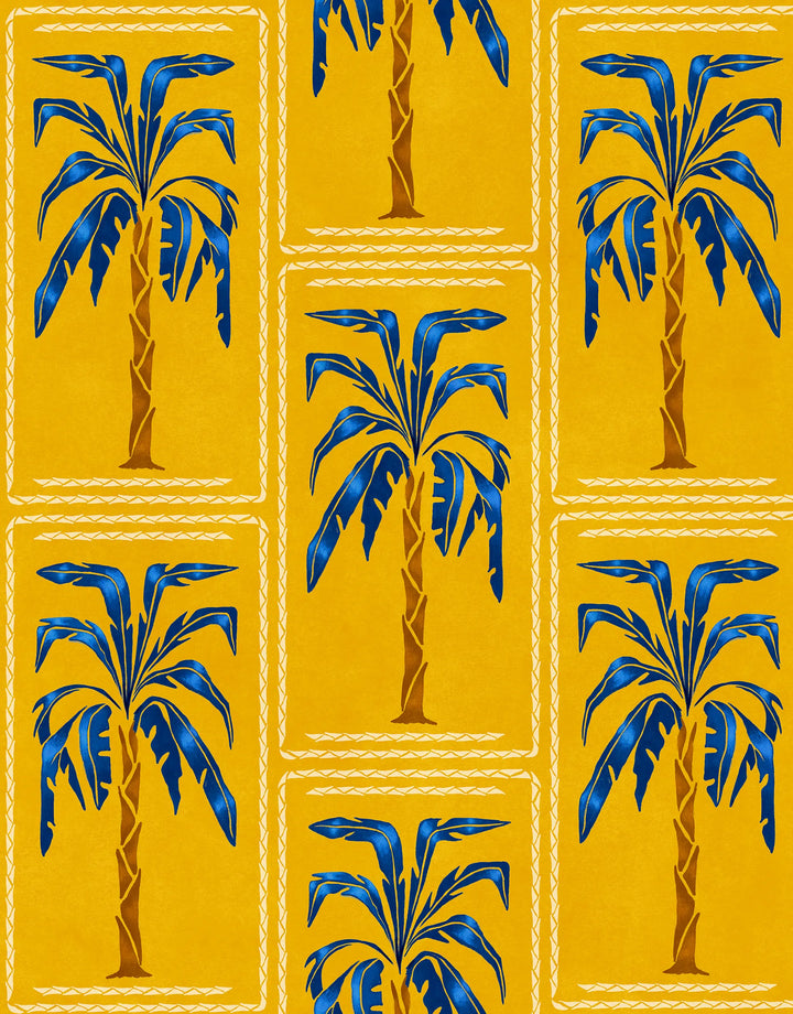 Tapete Palmera Gelb