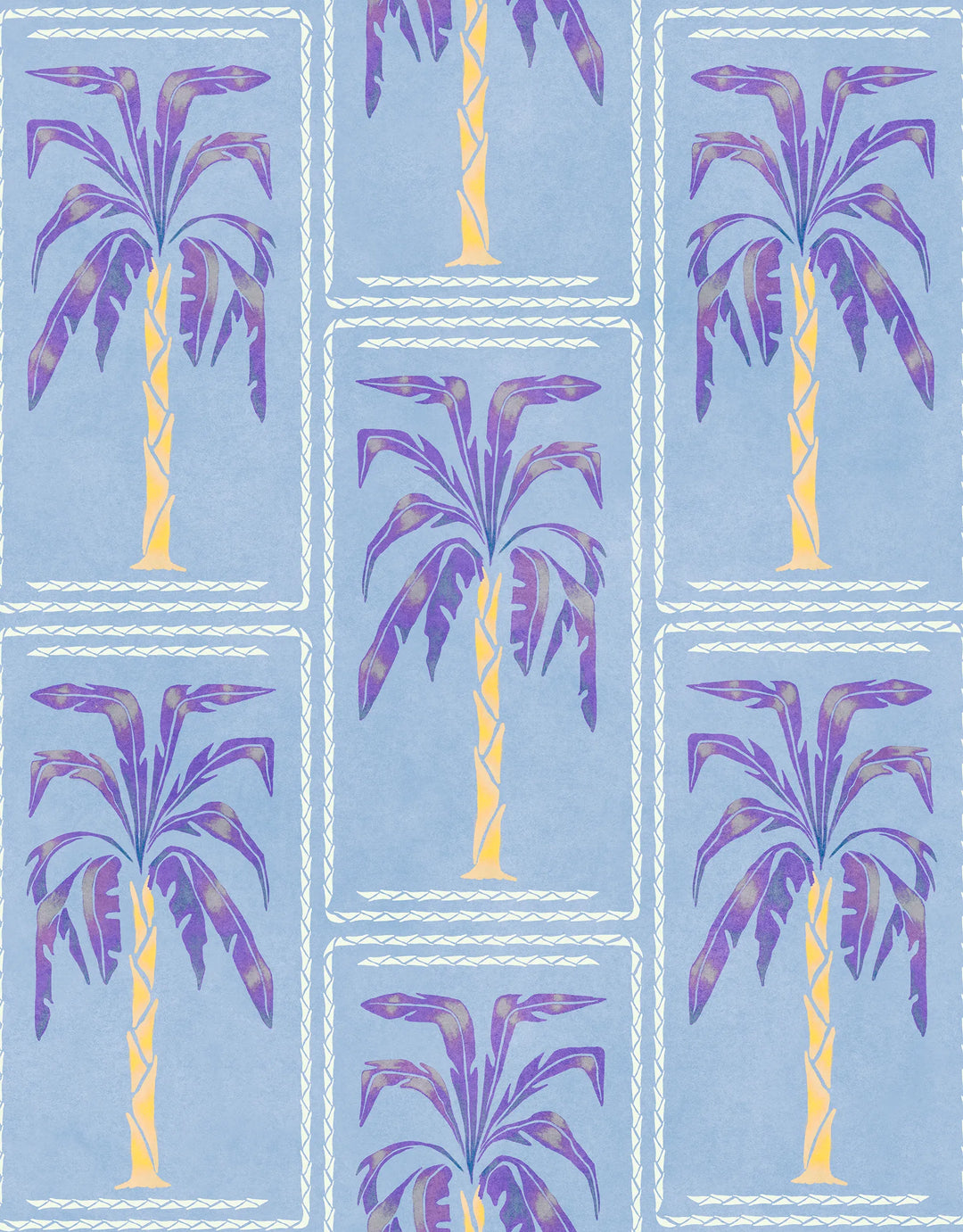 Tapete Palmera Blau