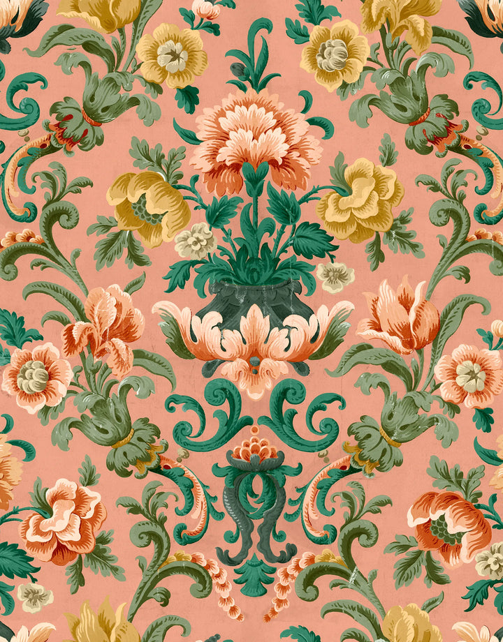 Tapete Aranjuez Rosa