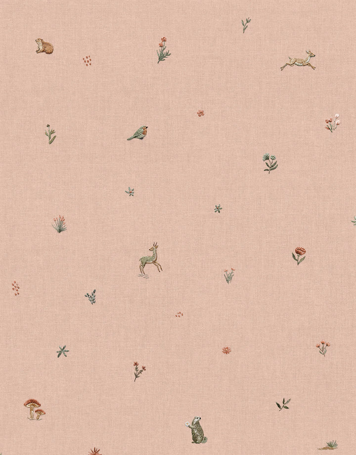 Tapete Bambis Rosa