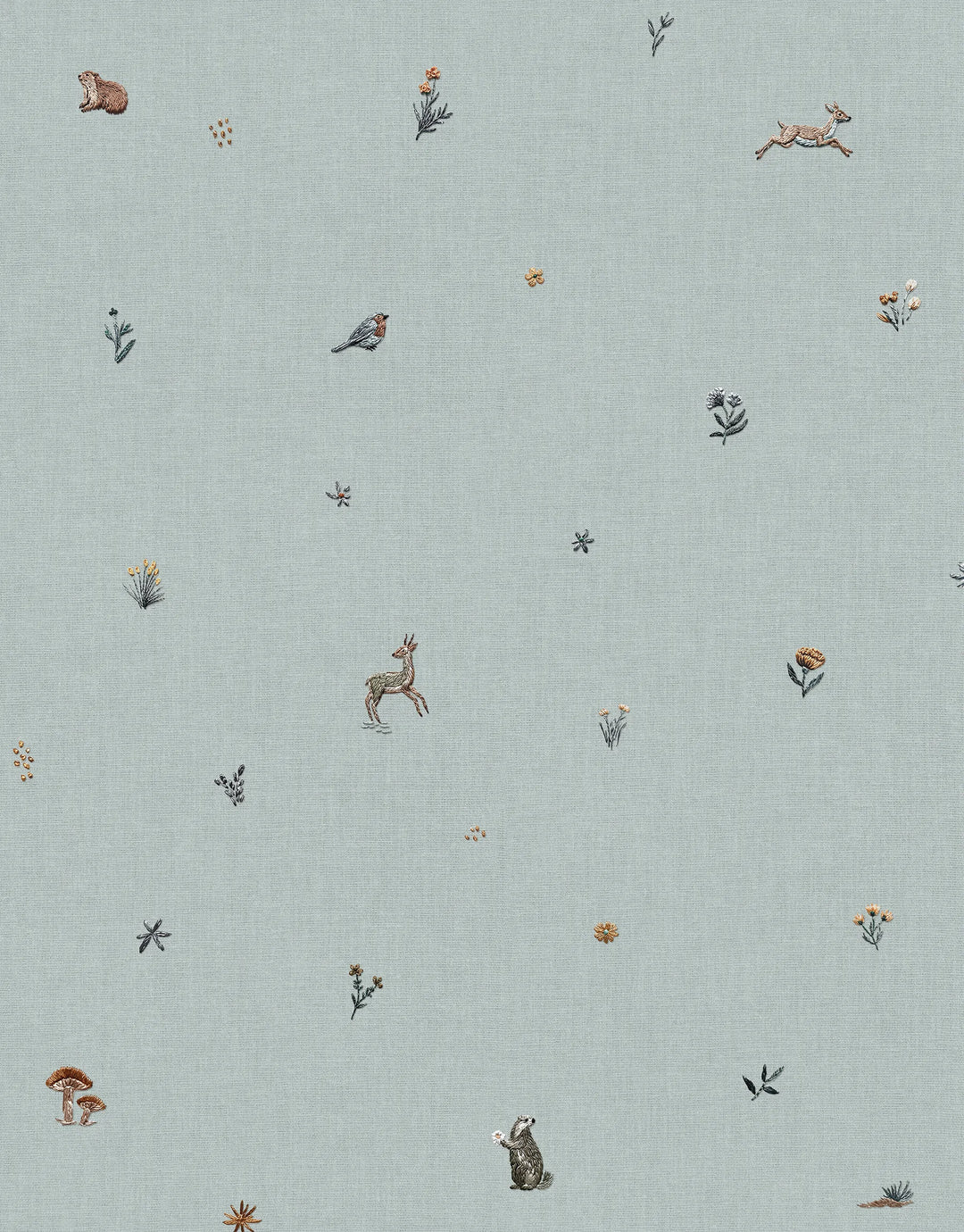 Tapete Bambis Blau