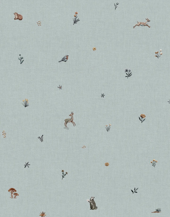Tapete Bambis Blau